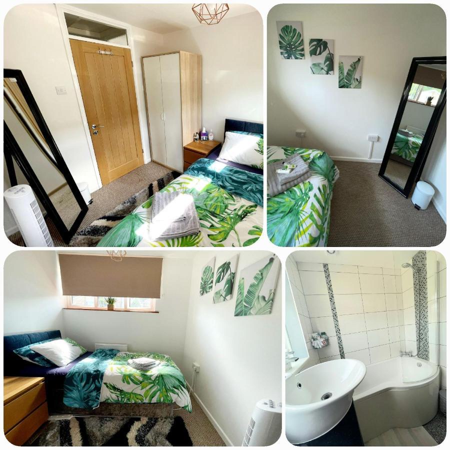 5Min Drive To Luton Airport, 2 Train Stations & Motorway - Free Parking - Late Check Out 11Am - Quiet & Peaceful Location With A Relaxing Garden - Only 25Min Drive To North London - Free Wifi Apartment Exterior photo